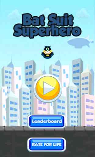 Bat Suit Superhero - Flying Billionaire Avenger in Fantastic Criminal Smashing Adventure 1