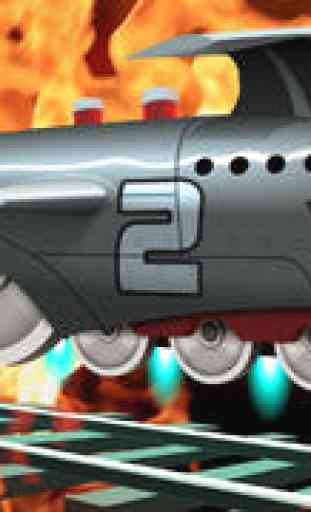 Battle Train 2 Rocket Railroad: Fighting & Blowing Up the Robot World — FREE War Games 1