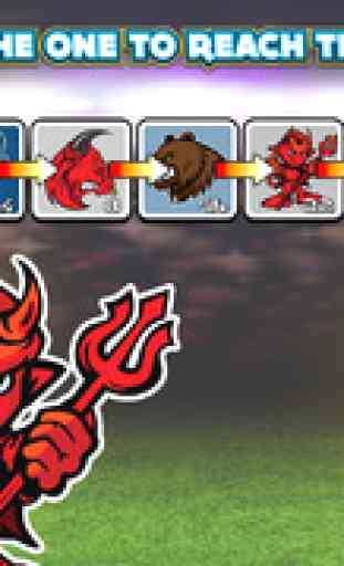 Big mascot.s fantasy logo.s puzzle.s - A real.istic match and win sport.s game 1