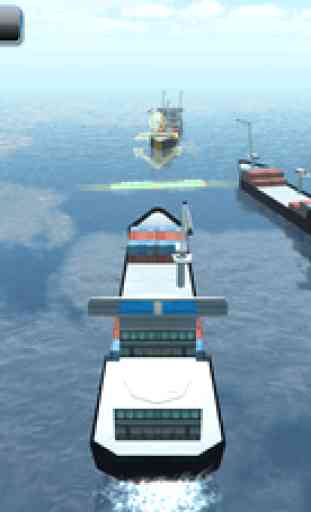 Big Ship Parking Simulator - Ocean Container Shipping Cargo Boat Game FREE 1