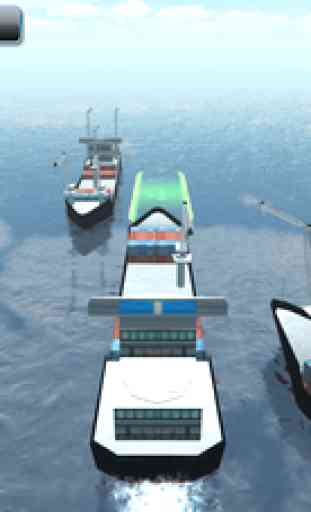 Big Ship Parking Simulator - Ocean Container Shipping Cargo Boat Game FREE 3