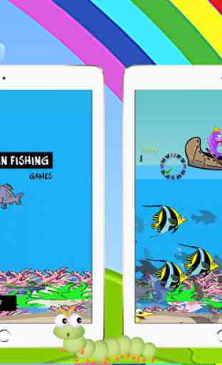 Big win deep sea fishing game : catch the little fish game for kids 3