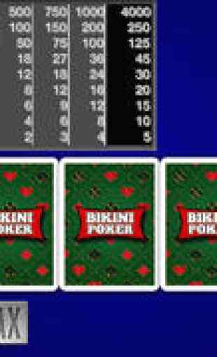 Bikini Poker Casino - Free Video Poker, Jacks or Better, Las Vegas Style Card Games 4