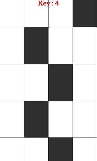 Black White Keyboard Tiles: Tap Only Dark Keys of Grand Piano 1