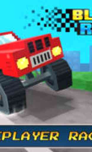 Blocky Racing 3D Trials - Real Frontier Racer Smash Hit Multiplayer Groove Roads 1
