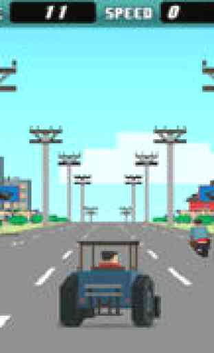 Blocky Racing 3D Trials - Real Frontier Racer Smash Hit Multiplayer Groove Roads 4