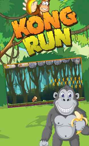 Banana Kong Mania : Jungle Quest Animal Run Games 1
