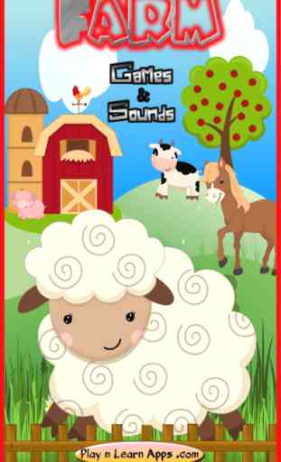Barnyard Farm Animal Sounds Puzzles Games For Toddlers Free 1