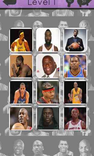 Basketball Players Icon Quiz 1
