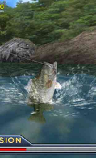 Bass Fishing 3D on the Boat 4