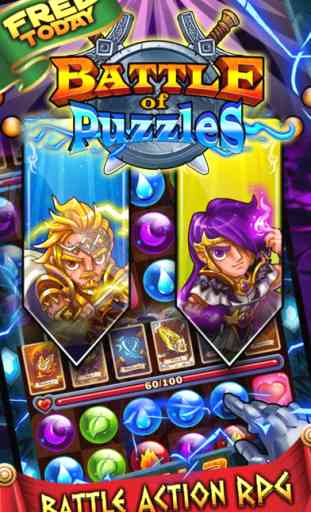 Battle of Puzzles RPG - Dungeon Wars & Epic Battles TCG 1