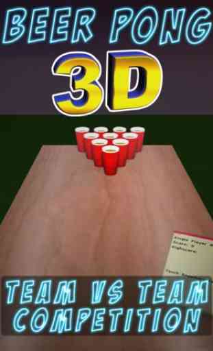 Beer Pong 3D 1