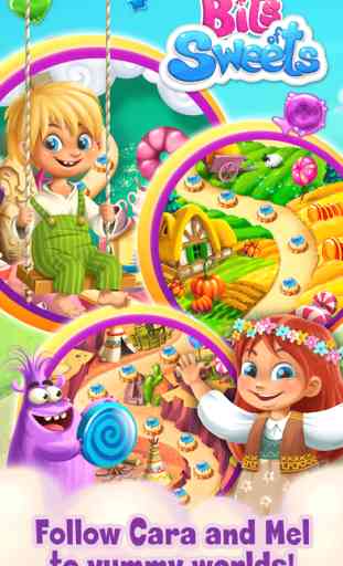 Bits of Sweets - Match 3 Puzzle - Sugar Candy Game 3