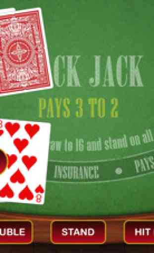 BlackJack 21- Free Casino Vegas Style Black Jack 2016 3