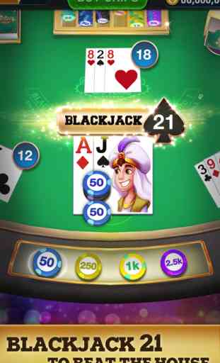 Blackjack 21-Free Vegas Casino,Pontoon,Macau Poker 2