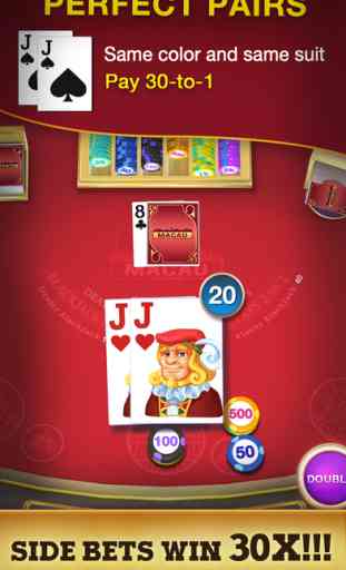 Blackjack 21-Free Vegas Casino,Pontoon,Macau Poker 3