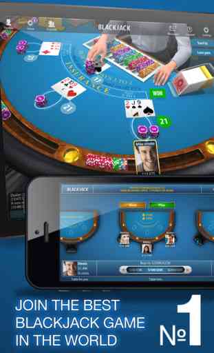 Blackjackist: Blackjack - Best online casino game 1