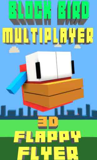 Block Bird -  3D Flappy Flyer 1