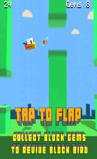 Block Bird -  3D Flappy Flyer 4