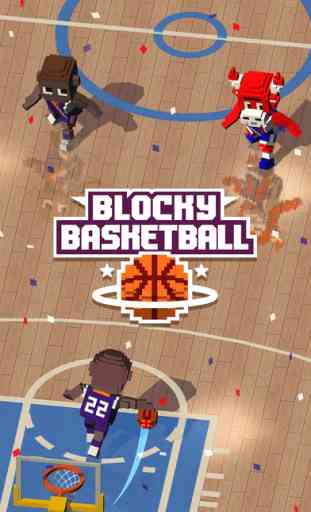 Blocky Basketball - Endless Arcade Dunker 1