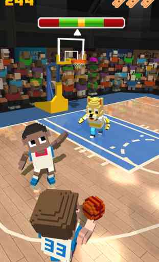 Blocky Basketball - Endless Arcade Dunker 2