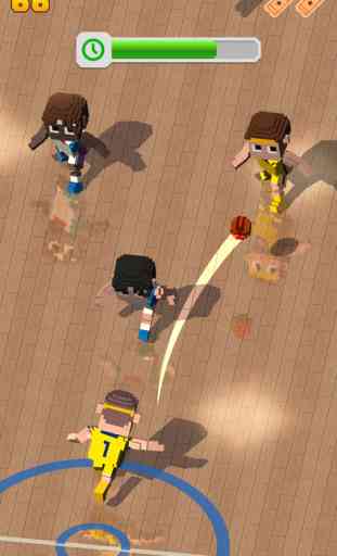 Blocky Basketball - Endless Arcade Dunker 3