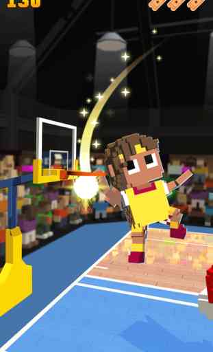 Blocky Basketball - Endless Arcade Dunker 4