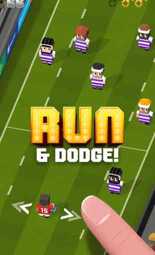 Blocky Rugby - Endless Arcade Runner 2