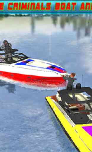 Boat Driving 3D: Crime Chase 2