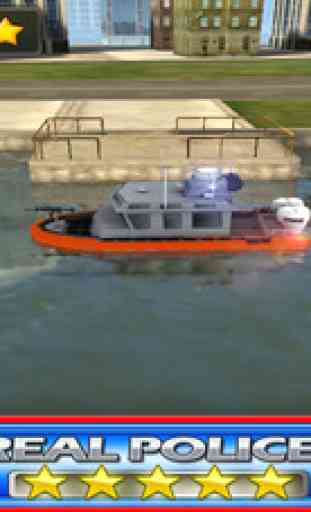 Boat Game Police & Navy Ship 3D Emergency Parking 1