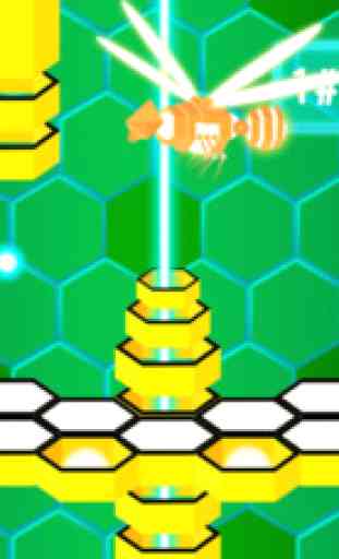Bouncing Ball Attack Orange Killer Bee Hive Game 2