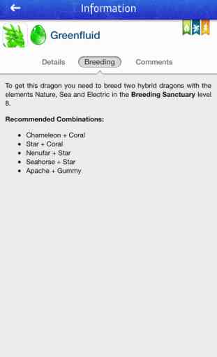 Breeding Guide for Dragon City 2