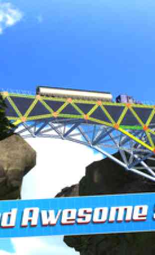 Bridge Construction Simulator 3D a Real City Building Physics Sim 4