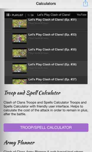 Calculators for Clash Of Clans - Video Guide, Strategies, Tactics and Tricks with Calculators 3