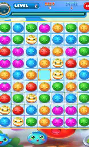 Candy Fruit Mania - Top Free Matching 3 Farm Jelly for Kids and Fiends! 4