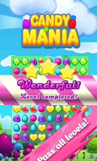 Candy Star-The Candies Match 3 Puzzle Game For Girls & Kids 4