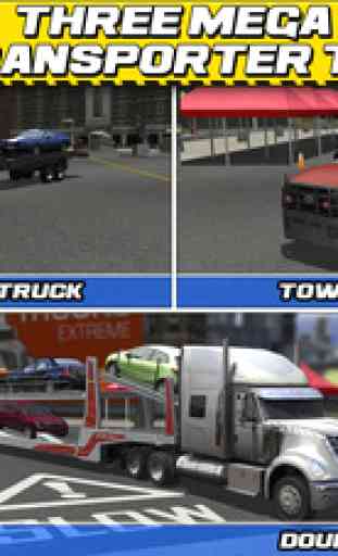 Car Transport Truck Parking Simulator - Real Show-Room Driving Test Sim Racing Games 2