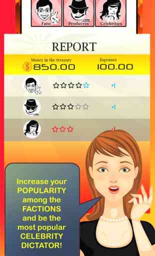 Celebrity Dictator Story - a hollywood movie star word quiz & high school teen girl game 1
