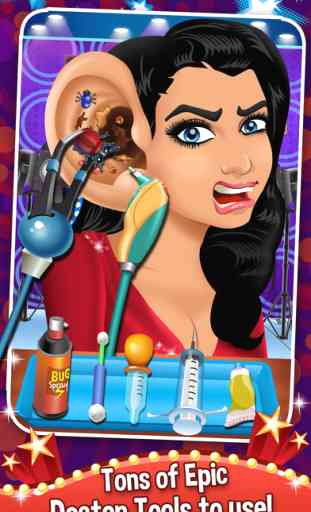 Celebrity Ear Surgery Doctor Simulator - my surgeon salon & little dr spa makeover mommy games for kids 2