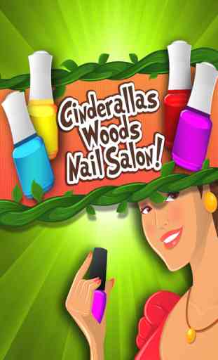 Cinderella's Woods Nail Salon - Beauty Make-Over Design & Fashion Manicure Dress-Up (Free Maker Games for Girls) 1