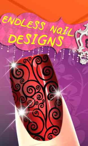 Cinderella's Woods Nail Salon - Beauty Make-Over Design & Fashion Manicure Dress-Up (Free Maker Games for Girls) 2