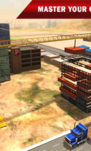 City Building Construction 3D - Be a machine operator and 18 wheeler truck driver at the same time. 2
