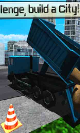 City Construction Simulator 2016: Heavy Sand Excavator Operator and Big Truck Driving Simulation 3D Game 4