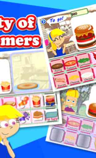 Classic Doodle Burger Maker Game Apps Free - The Best Children Games App 3