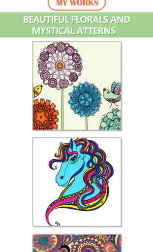 Color Doodle - FREE Adults Coloring Book & Pigment Therapy Page for Anti-Stress Relief 3