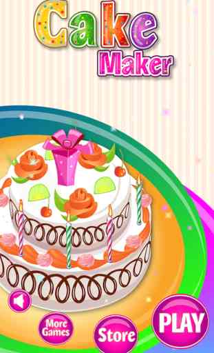 Cake Baker - Salon Food Maker & Cooking Kids Games 1