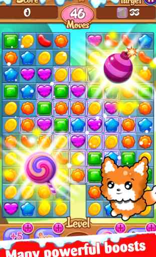 Candy Blast Gummy Bears - Yummy Crush Match 3 Game 1