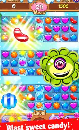 Candy Blast Gummy Bears - Yummy Crush Match 3 Game 4