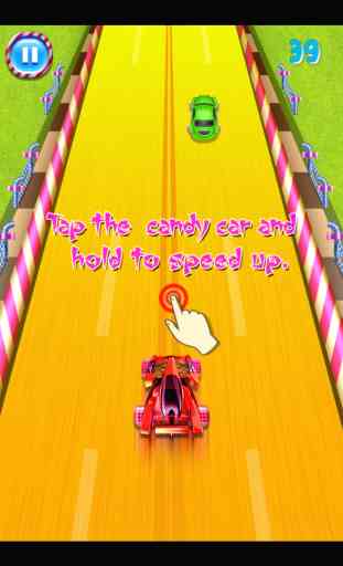 Candy Car Race - Drive or Get Crush Racing 2