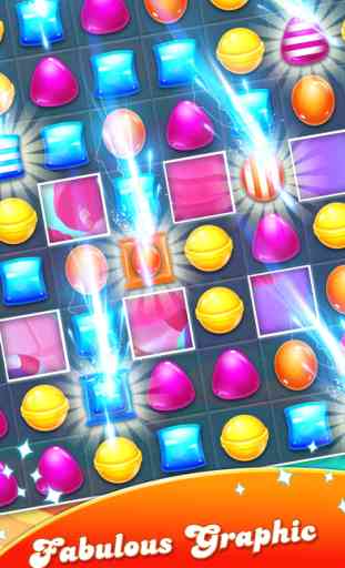 Candy Gems: match 3 best new game free puzzle 2